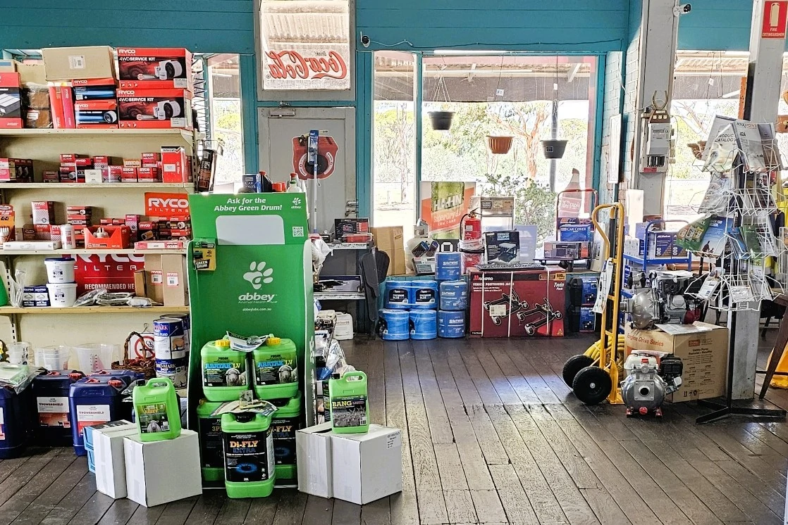 A vibrant store packed with a wide assortment of products